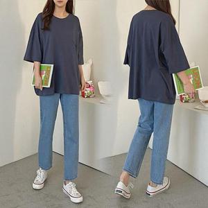 [강물처럼]위쉬몰 NO 데일리주머니롱박스티(C505H404) 빅사이즈