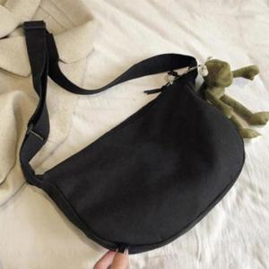 [패션] 패브릭 에코 캔버스 바디백 캐주얼 심플 크로스백