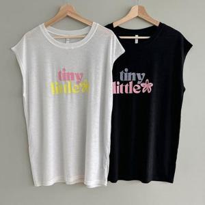 [강물처럼]빅사이즈사랑해요 Q953L404 타이니린넨캡소매나시 GO