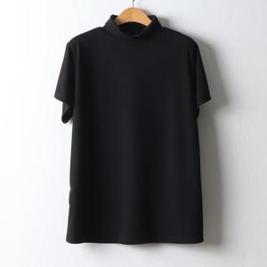 [강물처럼]아이우먼 레이어드폴라반팔티 WWJ369M404 빅사이즈 (1