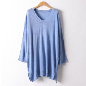 [강물처럼]아이우먼 무지언발썸머롱니트 EBD428M404 빅사이즈 (1