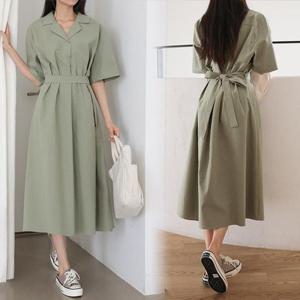 [강물처럼]위쉬몰 WB 썸머코튼벨티드원피스(O229H404) 빅사이즈