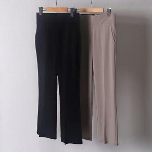 [강물처럼]빅사이즈사랑해요 D041L404 하이부츠컷레깅슬랙스 MD