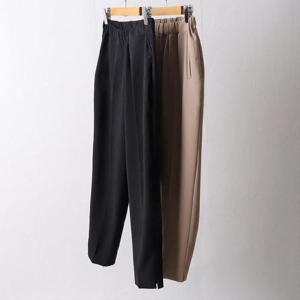 [강물처럼]빅사이즈사랑해요 I348L404 통밴딩세미배기팬츠 MD (1