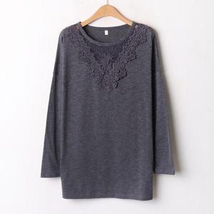 [강물처럼]아이우먼 브이꽃망사레이스티 MNA870M403 빅사이즈 (1