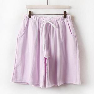 [강물처럼]아이우먼 쮸리끈밴딩반바지 IN2223M403 빅사이즈 (138