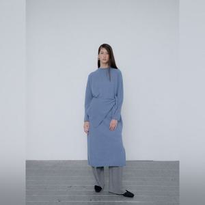 [쥬크]홀가먼트 롱 원피스 & 숄 니트 머플러 (Z254KSE002)