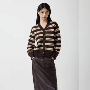 [쥬크]V넥 스트라이프 가디건 (Z254KSL020)