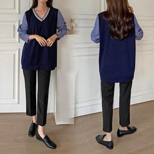 [강물처럼]위쉬몰 BS 와인요꼬배색줄지티(O593H402) 빅사이즈 (1