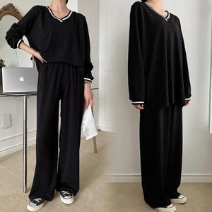 [강물처럼]위쉬몰 BS 모카브이배색투피스(N330H402) 빅사이즈 (1