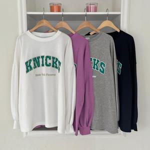 [강물처럼]빅사이즈사랑해요 Q662L402 뉴욕닉스나염박시긴팔티 S