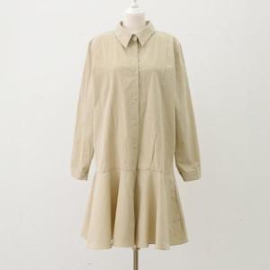 [강물처럼]아이우먼 몽글레이어드셔츠원피스 WBQ676M402 빅사이