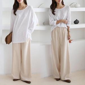 [강물처럼]위쉬몰 NO 데일리슬럽긴팔티(A590H501) 빅사이즈 (295