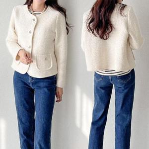 [강물처럼]위쉬몰 BN 하이트위드이즈굿자켓(K936H402) 빅사이즈