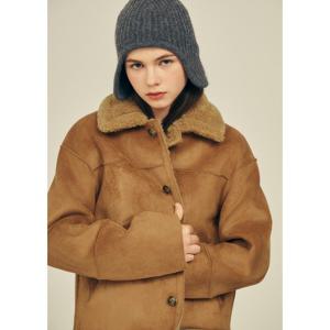 [게스(진)]여성 리버서블 인조 무스탕 OO4W7881