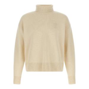 25FW 아미 Matis 터틀넥 스웨터 UKS821KN0071185 TP573592321