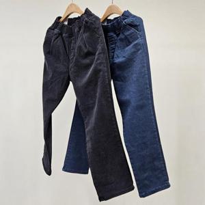 [강물처럼]빅사이즈청바지 T351L501 후루츠양기모배기팬츠 LO (2