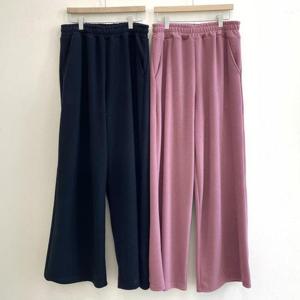 [강물처럼]빅사이즈밴딩바지 T355L501 이츠기모밴딩골지팬츠 ZY