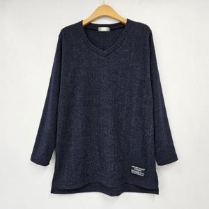 [강물처럼]아이우먼 이탈리루즈니트긴팔티 OLT396M501 빅사이즈