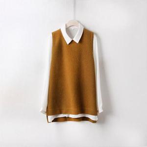 [강물처럼]위쉬몰 WW 데일리니트조끼베스트(w113H402) 빅사이즈