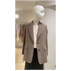 [쥬크]투버튼 헤링본 울 자켓 Z261MSF302