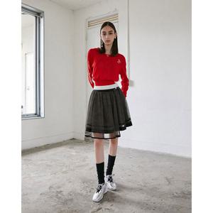 [에고이스트]자카드 레이스업포인트 후드 풀오버 ER3KL863