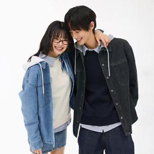 체이스컬트 동백01 공용 데님 셔츠 EARU5431B02