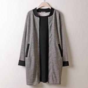 [강물처럼]아이우먼 레이어드가디건티 NB0064M402 빅사이즈 (132