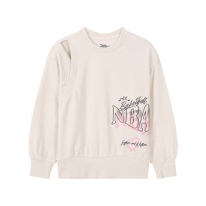 NBA 키즈 여아 컷아웃 맨투맨(K253TS610P)