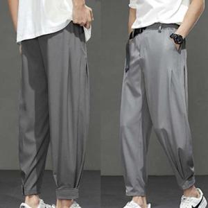 캐쥬얼남성복 남성 외출복 바지 세미 배기 팬츠 캐주얼 9부 슬랙스