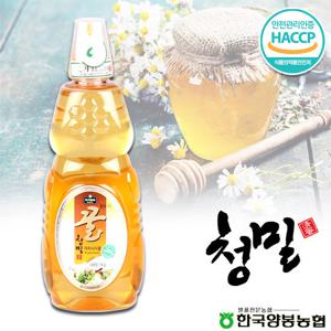 [양봉농협]등급있는 청밀 아카시아꿀 1kg(튜브)/HACCP인증