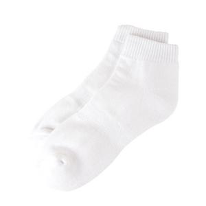 [빅토] 남자 이중파일 스포츠양말 단목 무지(흰색)