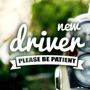 빈티지 뉴드라이버 / 자동차스티커 초보운전