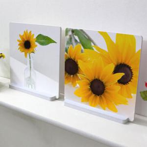 아트박스/꾸밈 ci768-스탠드액자2P_풍수재물해바라기5