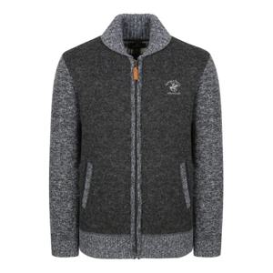 [비버리힐스폴로클럽]비버리힐스폴로클럽 남성 배색 니트집업_그