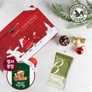 [산과들에]하루견과 원데이발란스그린 20봉 크리스마스선물세트 (엽서증정)