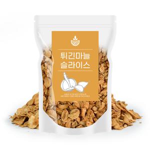 튀긴마늘 슬라이스 1kg(500gx2) 토핑 마늘칩 갈릭칩