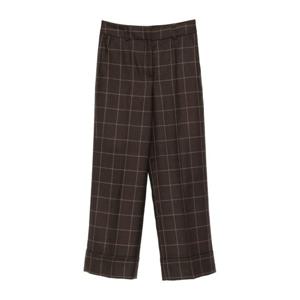 인코텍스 체크 울 팬츠 172846 D1267 620