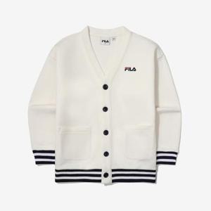 [휠라키즈][휠라키즈] 헤리티지 가디건 (FK2STF1101X_OWH)