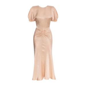 빅토리아베컴 스몰 누드 퍼프 슬리브 원피스 1225WDR005227N 93