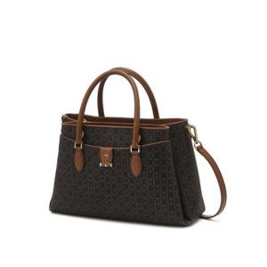 [백화점][닥스핸드백] 브라운 DD 패턴 가죽 토트백 DCBA6E873