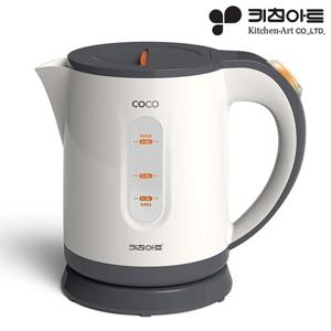 키친아트 코코 0.8L 전기주전자 KAEK-GF08 무선 전기포트 커피포트 멀티포트 주전자