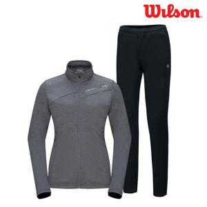 윌슨 5502 그레이 츄리닝 단체복 여성 트레이닝복세트