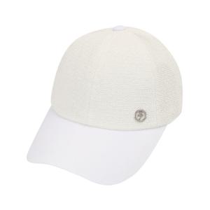 [까스텔바작] 여성 조직감 뒷리본 육각캡 모자_BGBMGC705WH