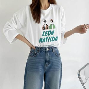 [보리맘]마틸다 수유티셔츠 외출 수유티 수유복 임부복 ID467