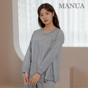 마누아 60수 고밀도 파자마세트 커피빈 여자잠옷 5934
