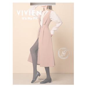 비비안스타킹 스트라이프 코튼 타이즈TS6666