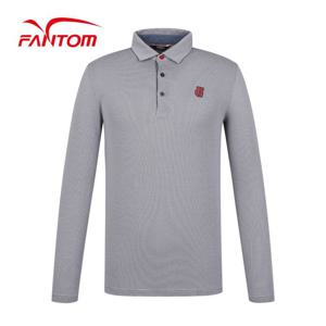 [팬텀] 남성 잔조직 카라 긴팔 티셔츠