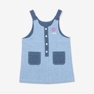 [휠라키즈] Girls 오버롤 원피스 (FK2OPF2103F_LDE)