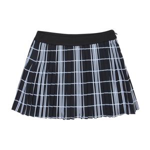 [볼빅어패럴] 여성 골프 체크 플리츠 큐롯 VLCUN501_BK